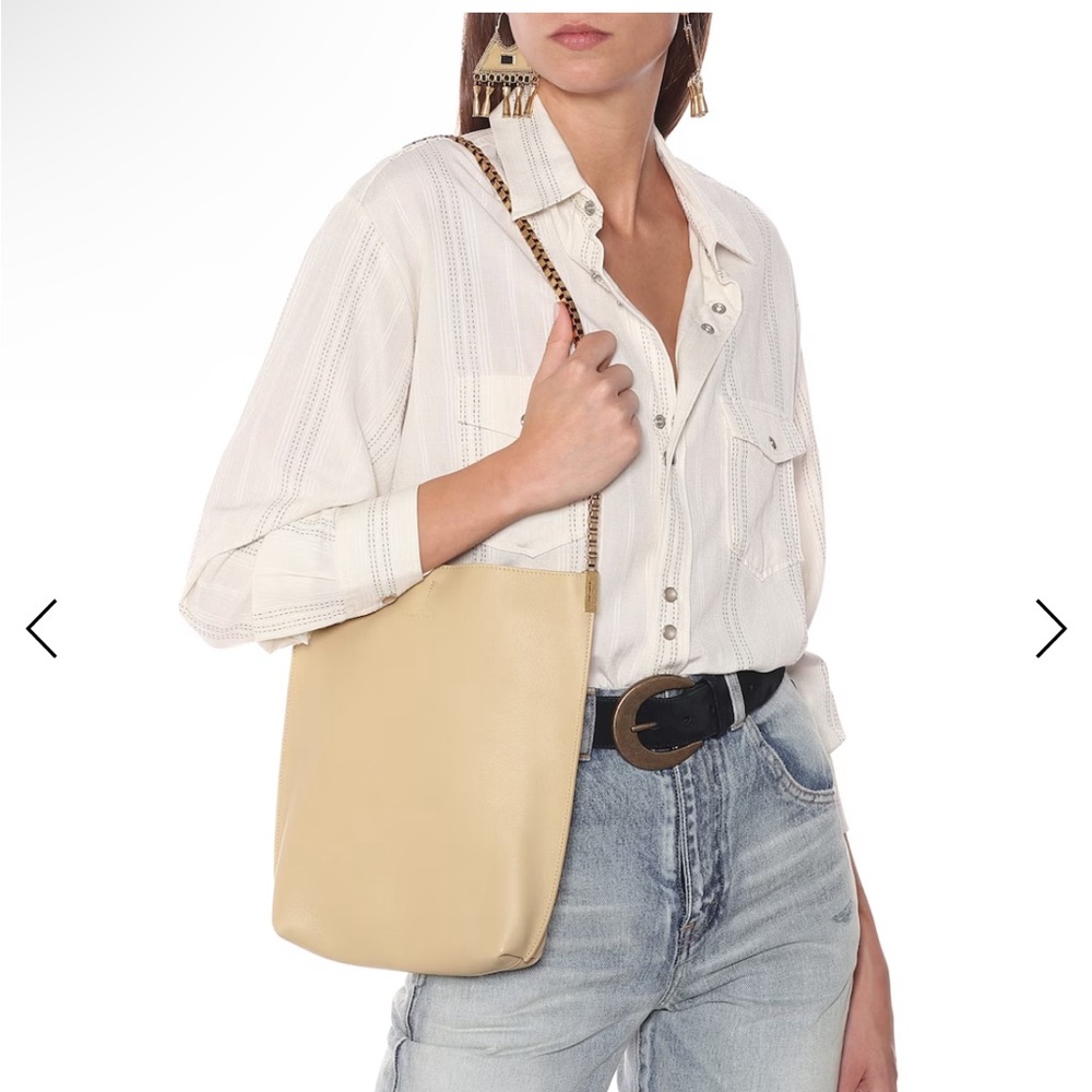 NWT Saint Laurent Small Suzanna bag cream/beige